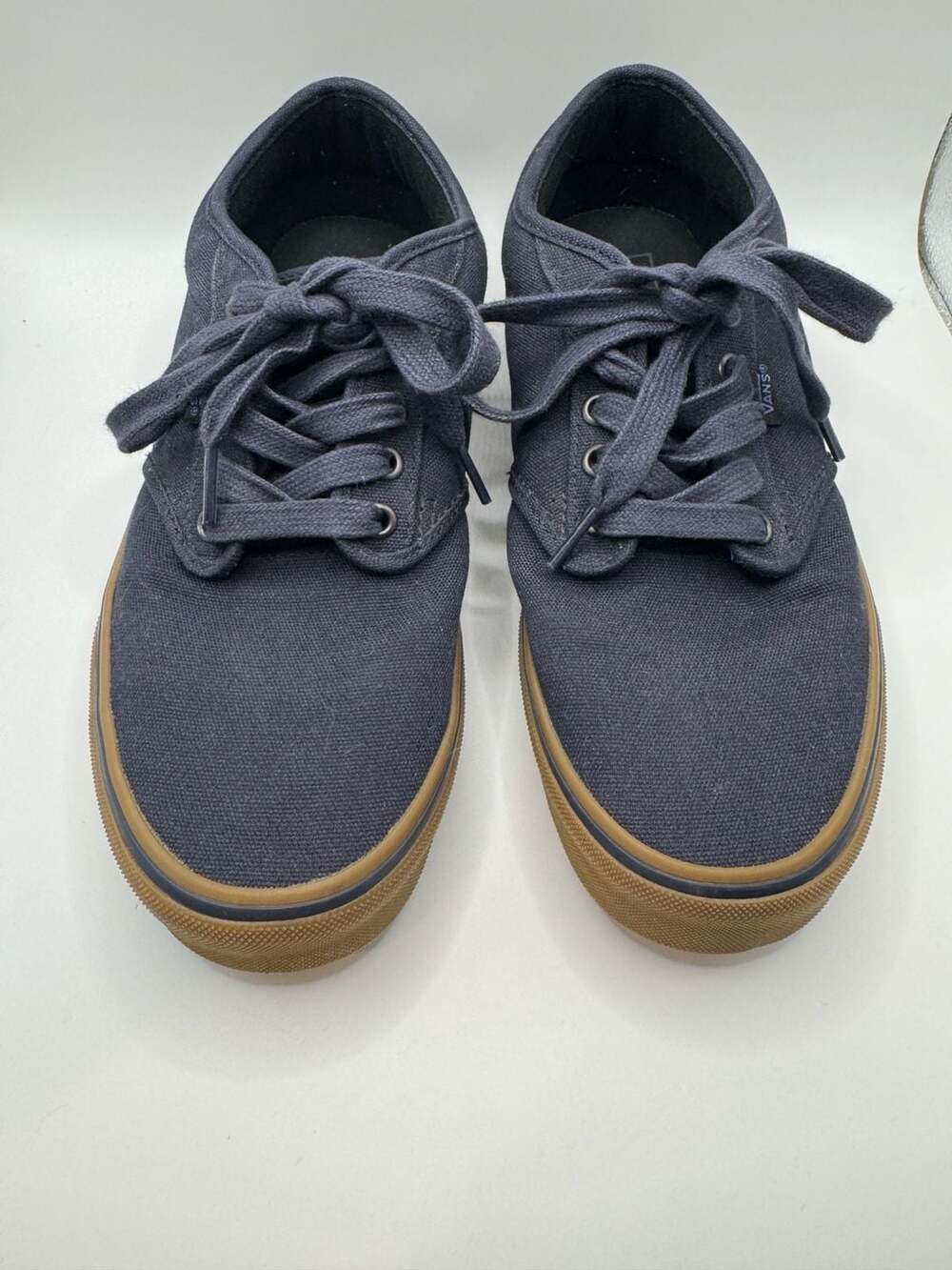 Vans Atwood Navy Gum Canvas Skate Shoes
